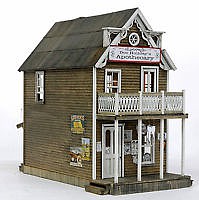 Banta Doc Holidays Apothecary Model Railroad Building Kit O Scale #6145