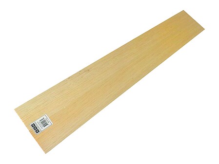 Bud Nosen Balsa Wood Strips, 1/4 x 1/4 x 24, 100/pkg.
