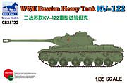 Bronco WWII Russian Heavy Tank KV-122 Plastic Model Military Vehicle Kit 1/35 Scale #35122