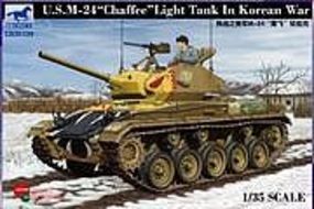 Bronco M-34 Chaffee Korean War Plastic Model Tank Kit 1/35 Scale #35139