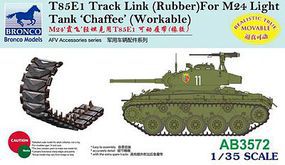 Bronco T85E1 Track Link Rubber M24 Plastic Model Vehicle Accessory 1/35 Scale #3572 Bronco T85E1 Track Link Rubber M24 Plastic Model Vehicle Accessory 1/35 Scale #3572