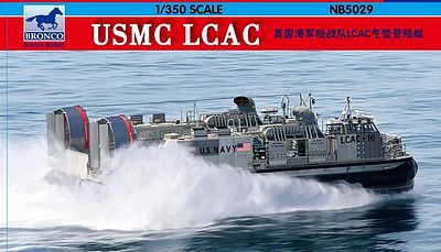 Bronco USMC LCAC Hovercraft Plastic Model Hovercraft Kit 1/350 Scale #5029