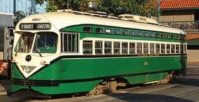 San Francisco F Line PCC Louisville Railway Company HO Scale Model Train Streetcar #12562