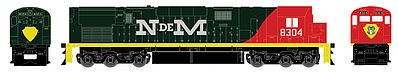 Bowser Alco C628 Nacionales de Mexico NdeM #8304 HO Scale Model Train Diesel Locomotive #23551