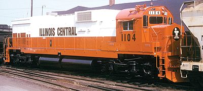 Bowser Executive Line Alco C636 Illinois Central #1105 HO Scale Model Train Diesel Locomotive #23575