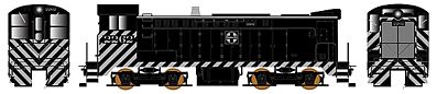 Bowser Baldwin DS-4-4-1000 DC Santa Fe #2262 HO Scale Model Railroad Diesel Locomotive #23757