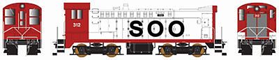 Bowser Baldwin DS-4-4-1000 DCC Soo Line #311 HO Scale Model Train Diesel Locomotive #23763