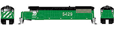 Bowser GE U25B DC Burlington Northern #5418 HO Scale Model Train Diesel Locomotive #23841