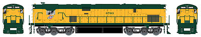 Bowser Alco C-628 Chicago & North Western 6712 HO Scale Model Train Diesel Locomotive #24023