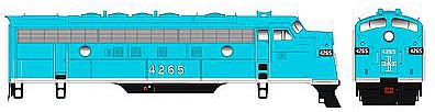 Bowser F-7a Boston & Maine #4268 with Sound HO Scale Model Train Diesel Locomotive #24031