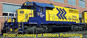 SD40-2 Ontario Northland #1737 HO Scale Model Train Diesel Locomotive #24120