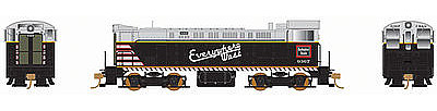 Bowser VO-1000 DC Chicago, Burlington, & Qunicy #9379 HO Scale Model Train Diesel Locomotive #24220