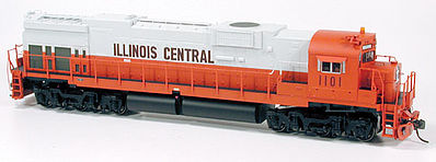 Bowser Alco C636 DC Illinois Central #1104 HO Scale Model Train Diesel Locomotive #24395