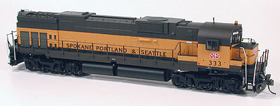 Bowser Alco C636 DCC Spokane, Portland & Seattle #333 HO Scale Model Train Diesel Locomotive #24411