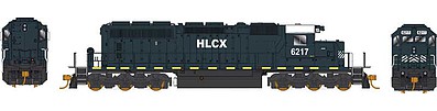 Bowser GMD SD40-2 HLCX #6217 with Sound HO Scale Model Train Diesel Locomotive #24499