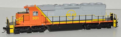 Bowser GMD SD40-2 w/LokSound & DCC Wellsboro & Corning Railroad #307 (gray, orange, yellow)