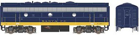 Bowser F-9B unit ATSF #288A HO Scale Model Train Diesel Locomotive #24615