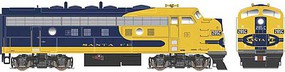 Bowser F-9A with sound ATSF #286 DCC HO Scale Model Train Diesel Locomotive #24616