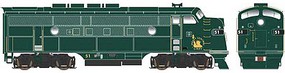 Bowser F-3A Jersey Central Phase 2 #51 HO Scale Model Train Diesel Locomotive #24627