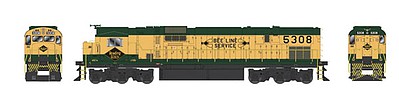Bowser ALCO C-630 Reading #5308 DCC and Sound HO Scale Model Train Diesel Locomotive #24749