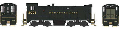 Bowser Baldwin DS 4-4-1000 - LokSound & DCC - Executive Line Pennsylvania Railroad 8001 (Brunswick Green, Mid 1960s renumber)