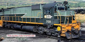 Bowser MLW M630 British Columbia Railway #709 DC HO Scale Model Train Diesel Locomotive #24855