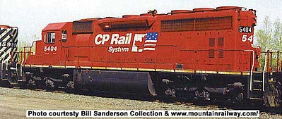 Bowser GMD SD40 CP Rail #5404 DCC Ready HO Scale Model Train Diesel Locomotive #24899