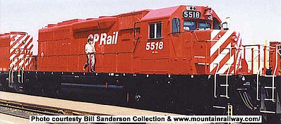 Bowser EMD SD40 CP Rail #5512 DCC Ready HO Scale Model Train Diesel Locomotive #24921
