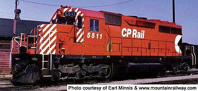 Bowser GMD SD40 CP Rail #5511 DCC Ready HO Scale Model Train Diesel Locomotive #24943