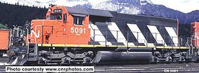 Bowser GMD SD40 Canadian National #5089 DCC Ready HO Scale Model Train Diesel Locomotive #24973