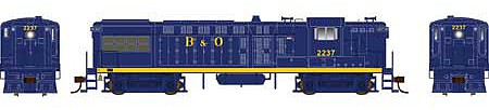 Bowser Baldwin AS-16 Baltimore & Ohio #2237 DCC Ready HO Scale Model Train Diesel Locomotive #25075