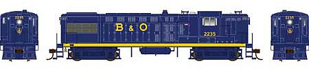 Bowser Baldwin AS16 Baltimore & Ohio #2235 DCC Equipped HO Scale Model Train Diesel Locomotive #25078