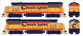 Bowser GE U25b C&O Chessie PH IIa #8116 DCC HO Scale Model Train Diesel Locomotive #25139