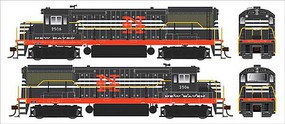 Bowser GE U25b New Haven PH IIb #2506 DCC HO Scale Model Train Diesel Locomotive #25149