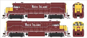 Bowser GE U25b Rock Island Maroon #230 DCC HO Scale Model Train Diesel Locomotive #25172