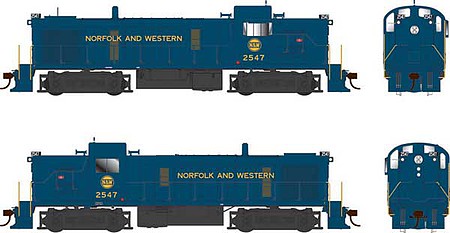 Bowser Alco RS-3 Phase 3 N&amp;W 2554