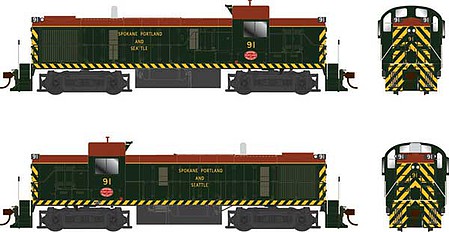 Bowser Alco RS-3 Phase 3 SP&S 94