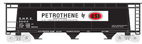 Bowser Cylindrical Covered Hopper USI #60416 N Scale Model Train Freight Car #37706 Bowser Cylindrical Covered Hopper USI #60416 N Scale Model Train Freight Car #37706