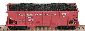 Bowser GLa 2-Bay Hopper WMX 3279 N Scale Model Train Freight Car #37750 Bowser GLa 2-Bay Hopper WMX 3279 N Scale Model Train Freight Car #37750