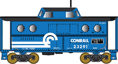 Bowser N5c Caboose Conrail #23123 N Scale Model Train Freight Car #37809