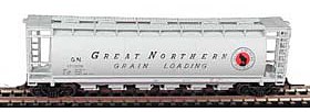 Bowser Cylindrical Hopper Great Northern #171011 N Scale Model Train Freight Car #37822