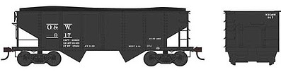 Bowser PRR Class GLa 2-Bay Open Hopper Ontario & Western #1259 N Scale Model Train Freight Car #37994