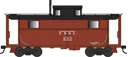 Bowser N5 Caboose PRSL #233 N Scale Model Train Freight Car #38095