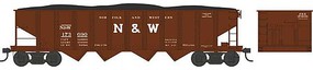 Bowser H21 Hopper Norfolk & Western #173690 N Scale Model Train Freight Car #38098