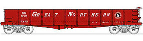 GS Gondola Great Northern #72575 (red, white) HO Scale Model Train Freight Car #40318