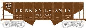 Bowser PRR Class GLa 2-Bay Open Hopper Pennsylvania Railroad HO Scale Model Train Freight Car #40908 Bowser PRR Class GLa 2-Bay Open Hopper Pennsylvania Railroad HO Scale Model Train Freight Car #40908