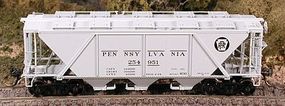 Bowser H30 Covered Hopper Pennsylvania Railroad HO Scale Model Train Freight Car #40944 Bowser H30 Covered Hopper Pennsylvania Railroad HO Scale Model Train Freight Car #40944