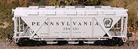 H30 Covered Hopper Pennsylvania Railroad HO Scale Model Train Freight Car #40950
