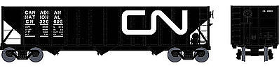 Bowser 100 Ton Hopper Canadian Nationa #326025 HO Scale Model Train Freight Car #41006