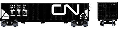 Bowser 100 Ton Hopper Canadian Nationa #326085 HO Scale Model Train Freight Car #41007